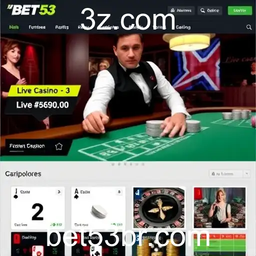 Explorando a Excitante Categoria de Jogos 'Live Casino' no Bet 53